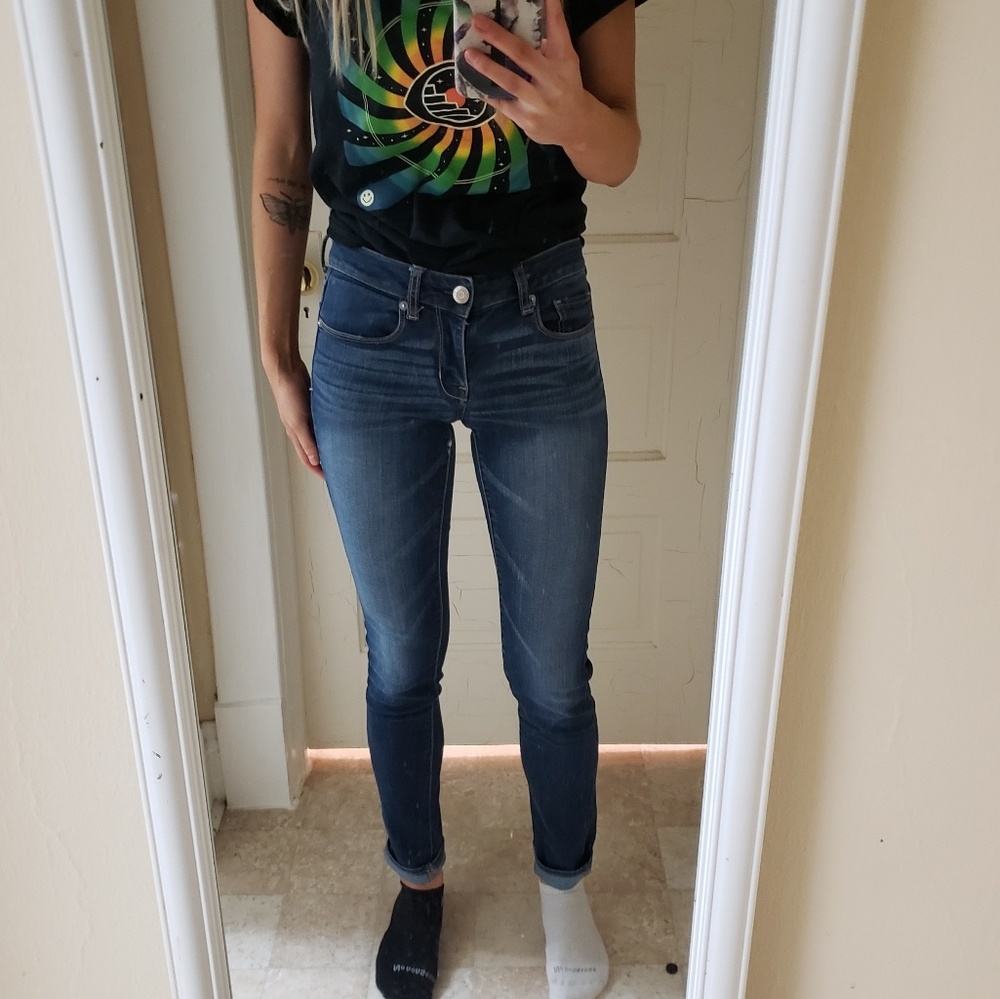 American eagle skinny jeans